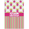 Pink Monsters & Stripes 24x36 - Matte Poster - Front View