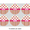 Pink Monsters & Stripes 3" Multipurpose Round Labels - Sheet