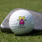 Pink Monsters & Stripes Golf Ball - Branded - Club