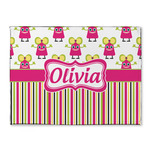 Pink Monsters & Stripes Microfiber Screen Cleaner (Personalized)