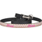 Pink Monsters & Stripes Dog Leash (Personalized)