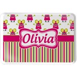 Pink Monsters & Stripes Serving Tray (Personalized)