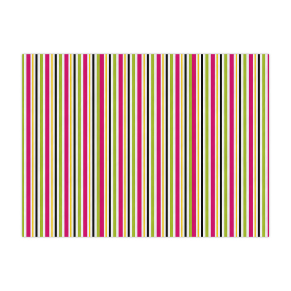 Custom Pink Monsters & Stripes Large Tissue Papers Sheets - Heavyweight