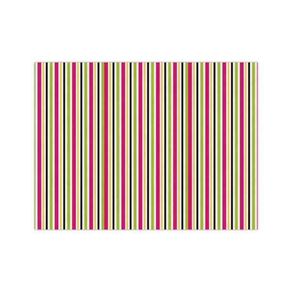 Custom Pink Monsters & Stripes Medium Tissue Papers Sheets - Heavyweight