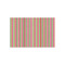 Pink Monsters & Stripes Tissue Paper - Lightweight - Small - Front