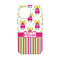 Pink Monsters & Stripes iPhone 13 Mini Tough Case - Back