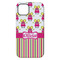 Pink Monsters & Stripes iPhone 14 Plus Tough Case - Back