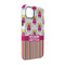 Pink Monsters & Stripes iPhone 14 Tough Case - Angle