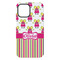 Pink Monsters & Stripes iPhone 15 Plus Tough Case - Back