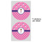 Pink Pirate 5" Multipurpose Round Label - Sheet