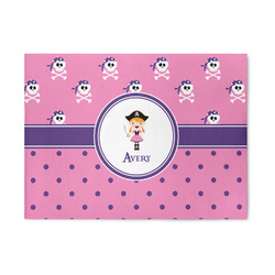 Pink Pirate 5' x 7' Indoor Area Rug (Personalized)