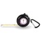 Pink Pirate 6-Ft Pocket Tape Measure with Carabiner Hook - Front