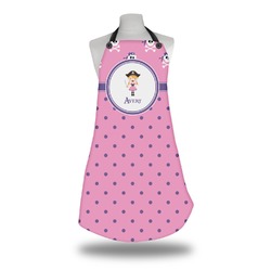Pink Pirate Apron w/ Name or Text
