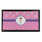 Pink Pirate Bar Mat - Small (Personalized)