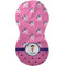 Pink Pirate Burp Peanut Shaped Flat