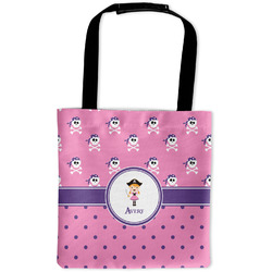 Pink Pirate Auto Back Seat Organizer Bag (Personalized)