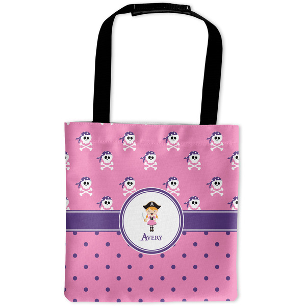 Custom Pink Pirate Auto Back Seat Organizer Bag (Personalized)