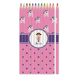 Pink Pirate Colored Pencils (Personalized)