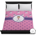 Pink Pirate Duvet Cover - Full / Queen (Personalized)