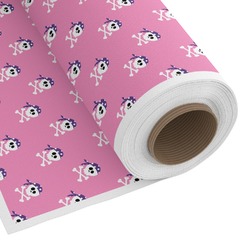 Pink Pirate Fabric by the Yard - Cotton Twill