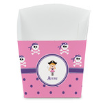 Pink Pirate French Fry Favor Boxes (Personalized)