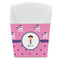 Pink Pirate French Fry Favor Box - Front View