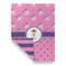 Pink Pirate Garden Flags - Large - Double Sided - FRONT FOLDED