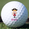 Pink Pirate Golf Ball - Non-Branded - Front