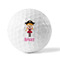 Pink Pirate Golf Balls - Generic - Set of 12 - FRONT