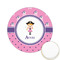 Pink Pirate Icing Circle - Small - Front