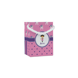 Pink Pirate Jewelry Gift Bags - Matte (Personalized)
