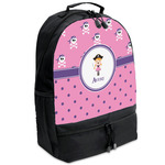 Pink Pirate Backpacks - Black (Personalized)