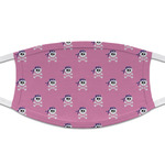 Pink Pirate Cloth Face Mask (T-Shirt Fabric)