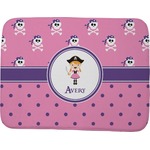 Pink Pirate Memory Foam Bath Mat - 48"x36" (Personalized)