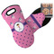 Pink Pirate Neoprene Oven Mitt