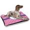 Pink Pirate Outdoor Dog Beds - Large - IN CONTEXT