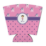 Pink Pirate Party Cup Sleeve - with Bottom (Personalized)