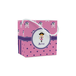 Pink Pirate Party Favor Gift Bags - Gloss (Personalized)
