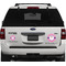 Pink Pirate Personalized Car Magnets on Ford Explorer