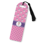 Pink Pirate Plastic Bookmark (Personalized)