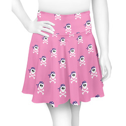 Pink Pirate Skater Skirt - Large