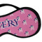 Pink Pirate Sleeping Eye Mask - DETAIL Large