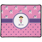 Pink Pirate Large Gaming Mouse Pad - 12.5" x 10" (Personalized)