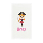 Pink Pirate Guest Paper Towels - Full Color - Standard (Personalized)