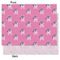 Pink Pirate Tissue Paper - Heavyweight - Medium - Front & Back