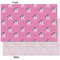 Pink Pirate Tissue Paper - Heavyweight - XL - Front & Back