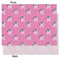 Pink Pirate Tissue Paper - Lightweight - Medium - Front & Back