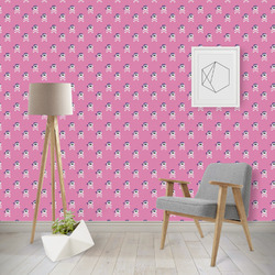Pink Pirate Wallpaper & Surface Covering (Peel & Stick - Repositionable)