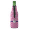 Pink Pirate Zipper Bottle Cooler - BACK (bottle)