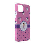 Pink Pirate iPhone Case - Plastic - iPhone 14 (Personalized)